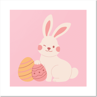 Easter rabbit Posters and Art